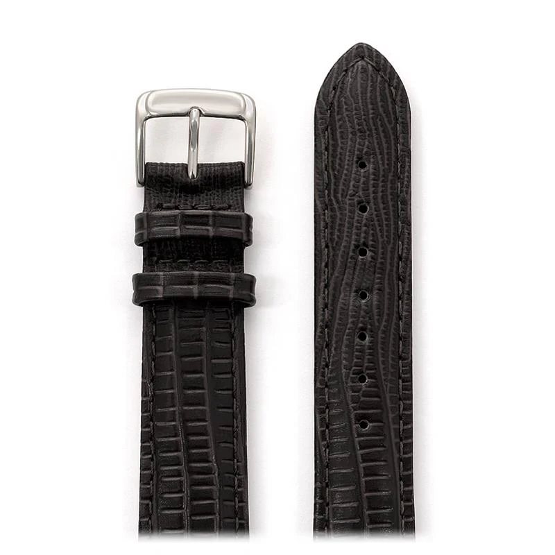 Gator Lizard Grain Leather Band