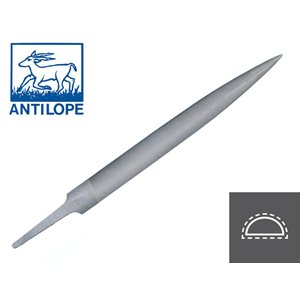 Precision file half round ANTILOPE, 150, 