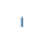 Blue, Silicone Bullet, 1" x 1 / 4",  800 Grit,