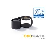 Jeweler's loupe, 18mm, 10X, ANTILOPE, Black