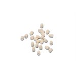 Coton cône miniature pqt 25, 6.4x12.7mm, 1 / 4" x 1 / 2",