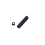 Cire tube mauve avec plat Haut,1-1 / 8" hole, 29mm