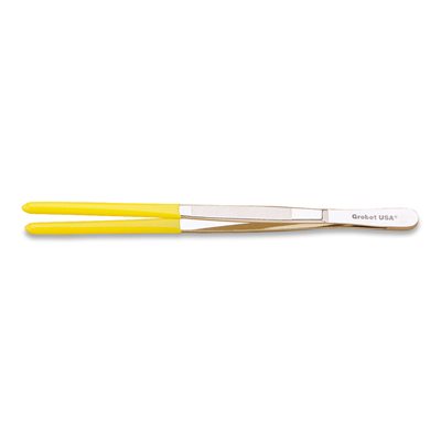 Coated Tweezer, Grobet USA Brand, 8 "