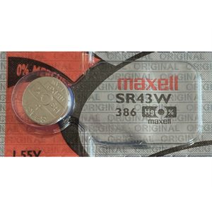 Pile Maxell, SR43W / 386