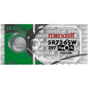 Maxell Battery, SR726SW / 397