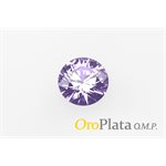 Amethyst, 2.5mm, Round, Purple