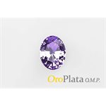 Améthyste, 8mmx6mm, Ovale, Violet