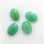 Aventurine, 14mmx10mm, Oval, Cabochon, Green