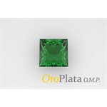 May CZ Synt., 2.5, Square, Green