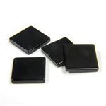 Onyx, 12.0mm, Carré, Noir