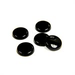 Onyx, 8.0mm, Round, Flat (BTSB), Black