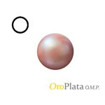 Perle D'eau Douce, 6.5-7mm, Rond, Rose