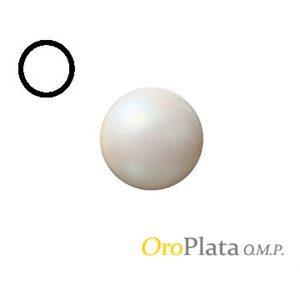 Cultured Pearl, 5.0mm, Round, White