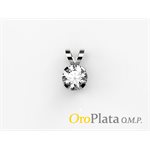 CZ, pendant, 10KW, 75pts, 6.0mm